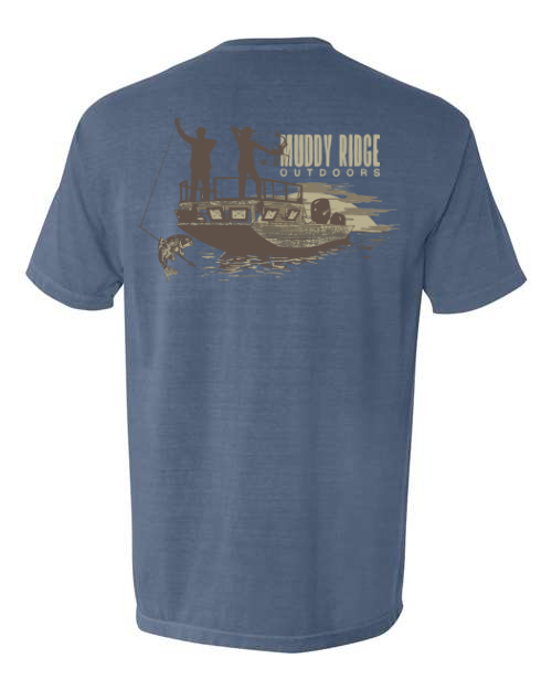 Bowfishing Tshirt - Bowfishing Shirt - Bowfishing Comfort Color Shirt - Bowfishing Pocket Tee - Bowfishing Apparel - Muddy Ridge Outdoors