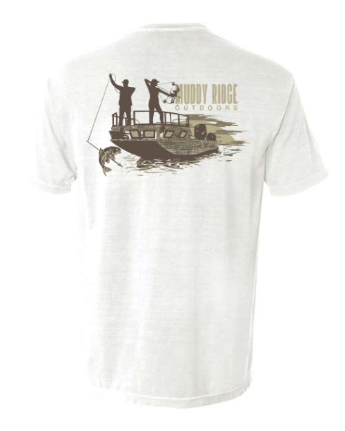Bowfishing Tshirt - Bowfishing Shirt - Bowfishing Comfort Color Shirt - Bowfishing Pocket Tee - Bowfishing Apparel - Muddy Ridge Outdoors