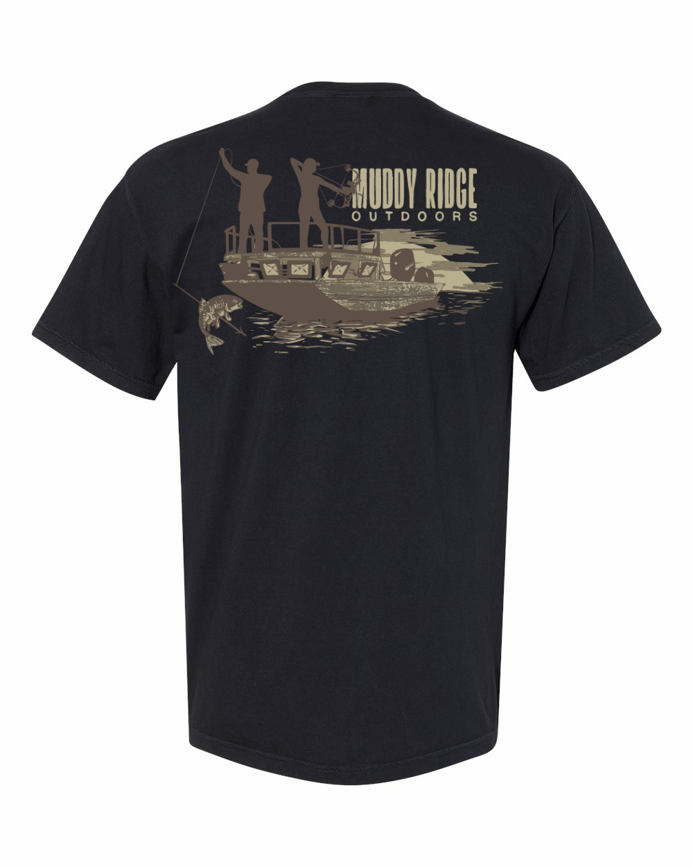 Bowfishing Tshirt - Bowfishing Shirt - Bowfishing Comfort Color Shirt - Bowfishing Pocket Tee - Bowfishing Apparel - Muddy Ridge Outdoors