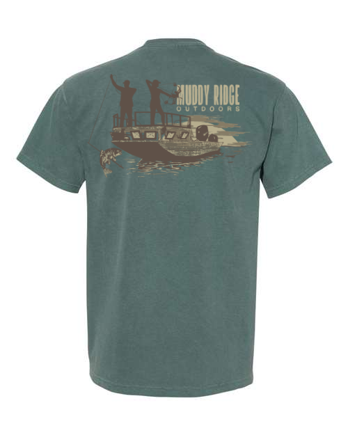 Bowfishing Tshirt - Bowfishing Shirt - Bowfishing Comfort Color Shirt - Bowfishing Pocket Tee - Bowfishing Apparel - Muddy Ridge Outdoors