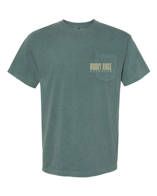 Bowfishing Tshirt - Bowfishing Shirt - Bowfishing Comfort Color Shirt - Bowfishing Pocket Tee - Bowfishing Apparel - Muddy Ridge Outdoors