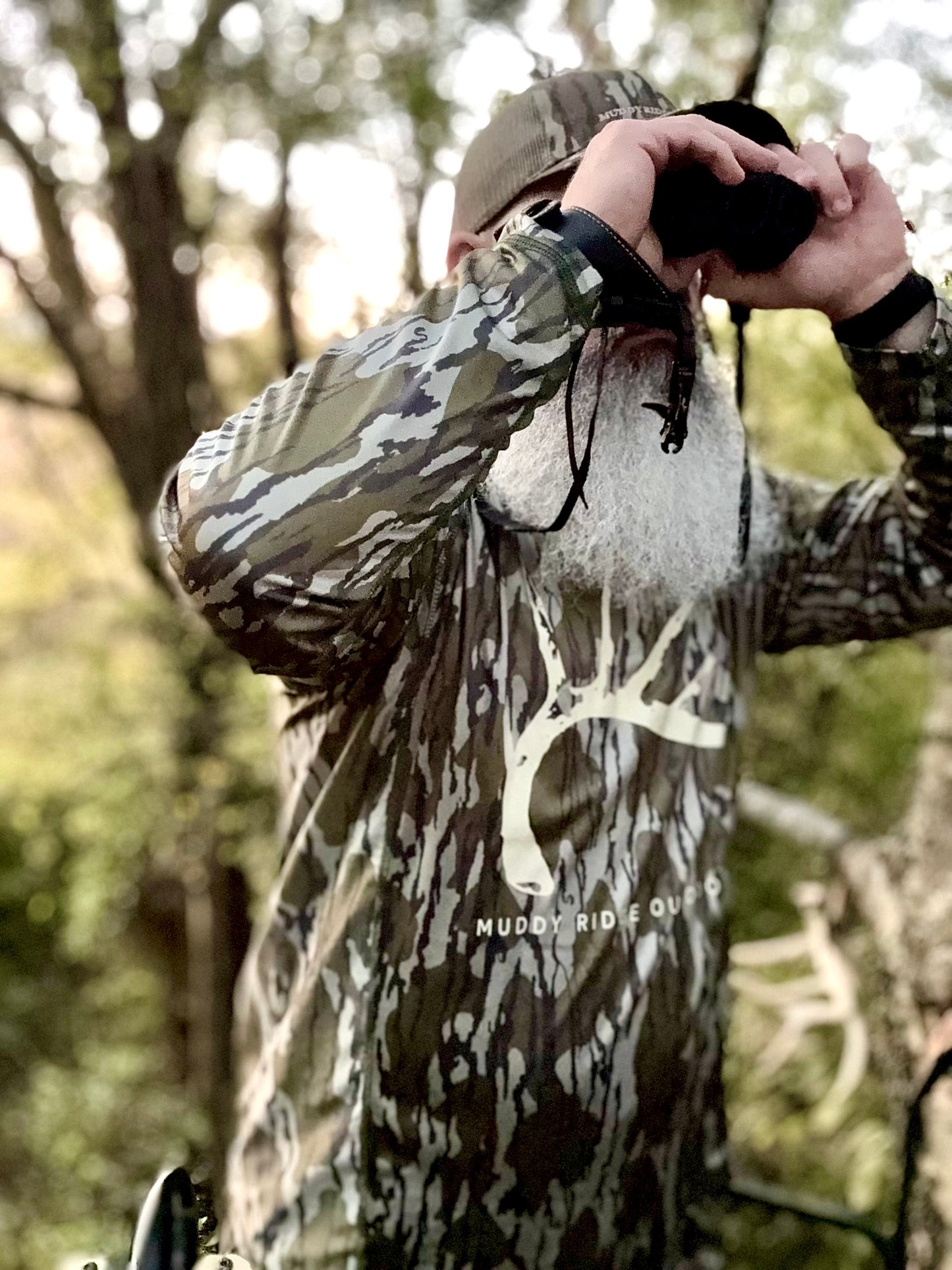 Deer Antler Bottomland Hoodie - Antler Hoodie - Deer Shed Hoodie - Shed Hunting Hoodie - Shed Hunting Apparel - Mossy Oak Bottomland Sweatshirt - Camo Sweatshirt