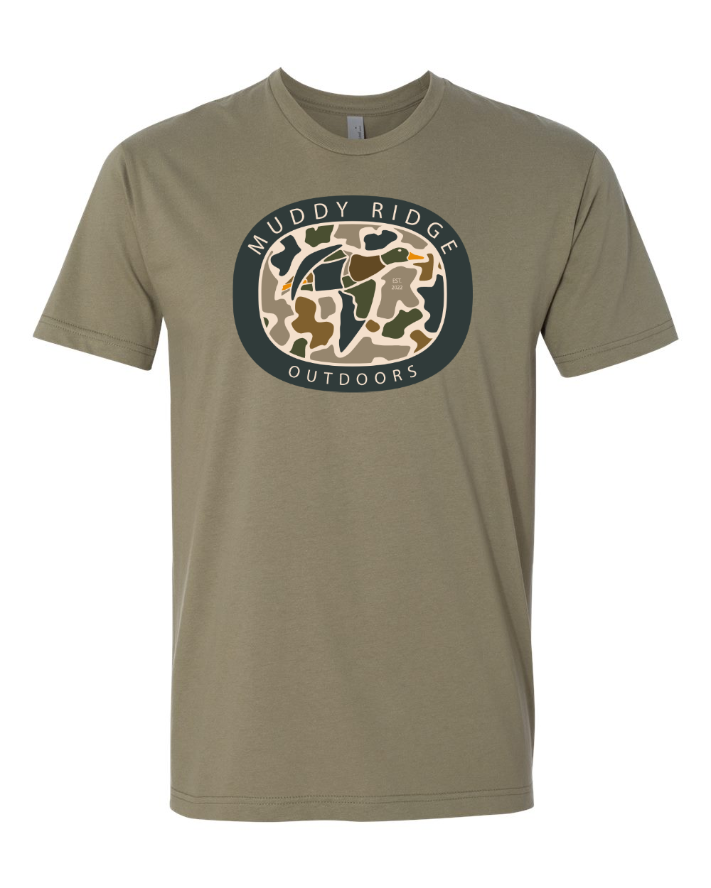 Old School Camo Mallard Duck - Short Sleeve (3 Options)