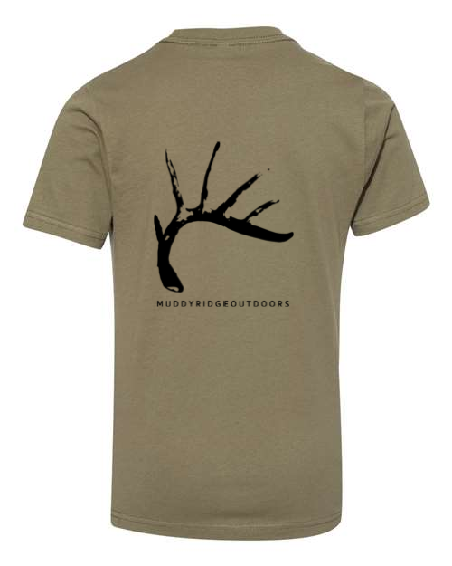 Youth Deer Antler Short Sleeve