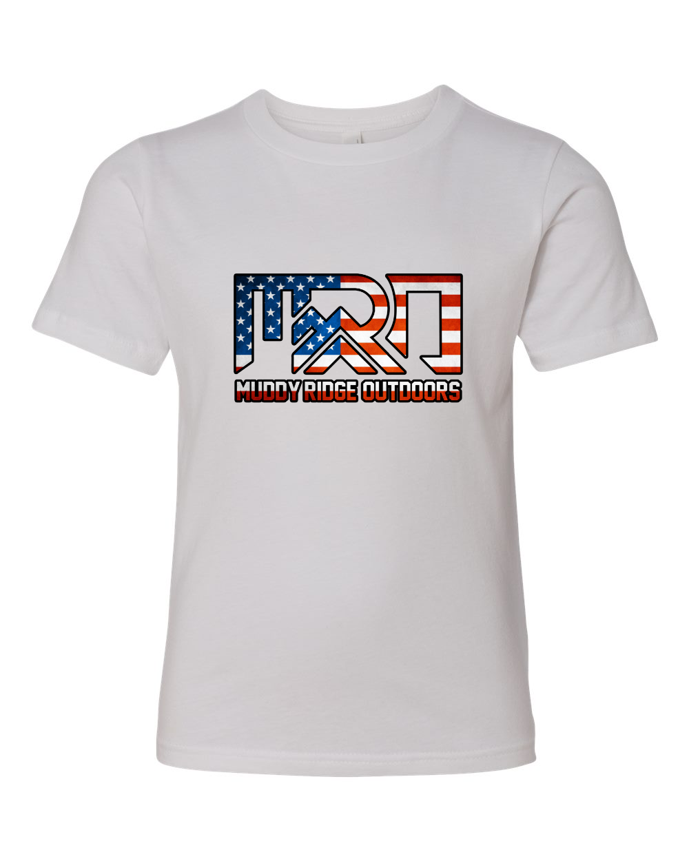 Youth MRO American Flag Logo T-Shirt