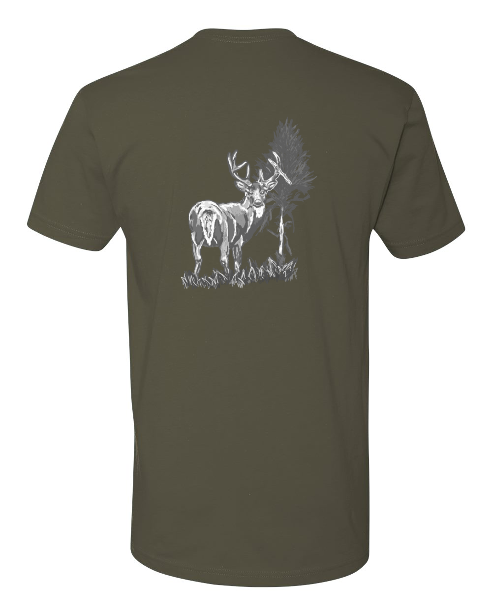 Buck Rubbing Cedar - Short Sleeve (8 Options)