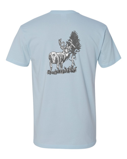 Buck Rubbing Cedar - Short Sleeve (8 Options)