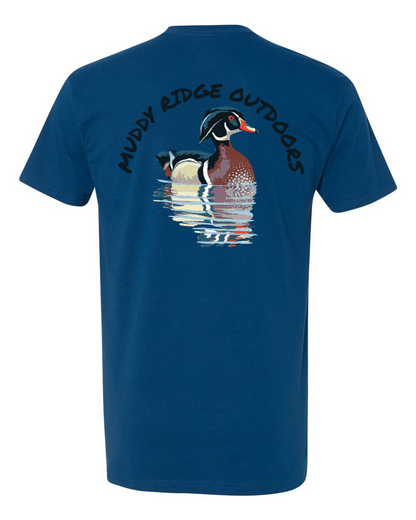 Wood Duck T Shirt - Wood Duck Hunting Shirt - Wood Duck Hunting Apparel - Wood Duck Design 