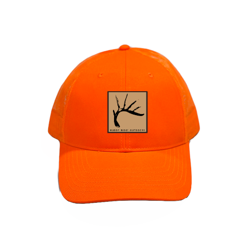 Deer Antler - Blaze Orange Hat