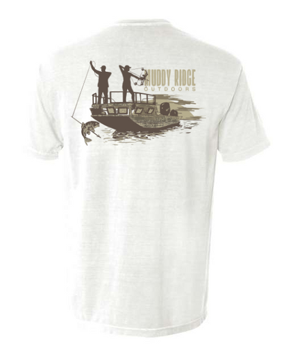 Bowfishing Off Boat - Pocket Short Sleeve (8 Options)