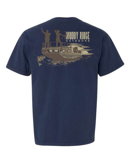 Bowfishing Off Boat - Pocket Short Sleeve (8 Options)