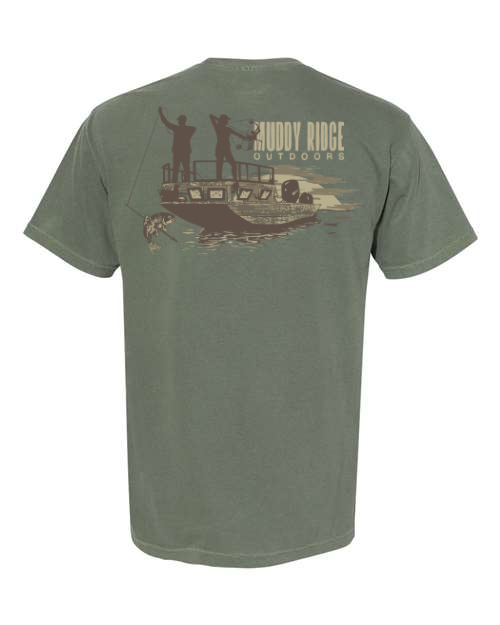 Bowfishing Off Boat - Pocket Short Sleeve (8 Options)