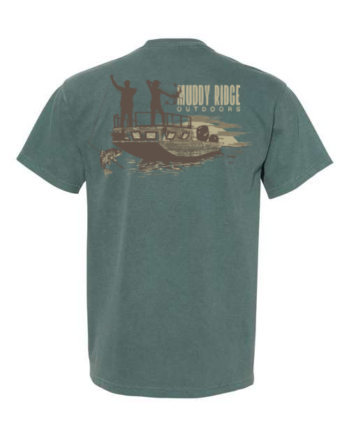 Bowfishing Off Boat - Pocket Short Sleeve (8 Options)