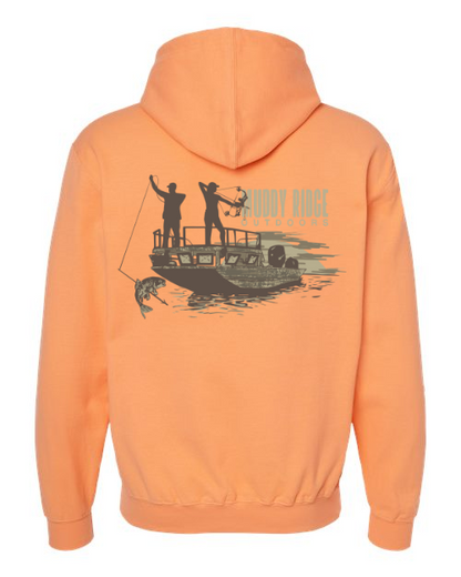 Bowfishing Off Boat Hoodie