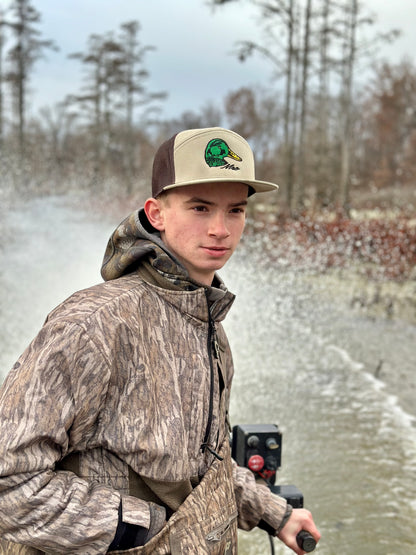 Mallard Duck Head - Richardson Flat Bill Hat