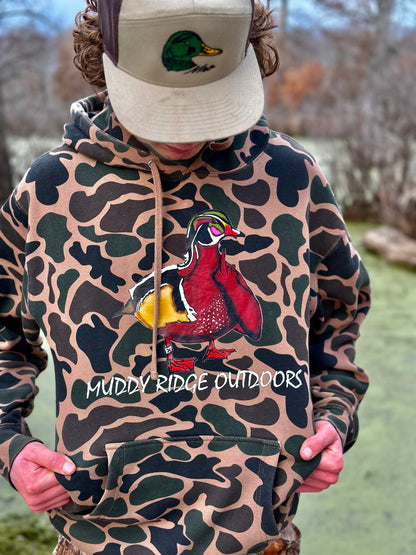 Duck U Wood Duck - Duck Camo Hoodie