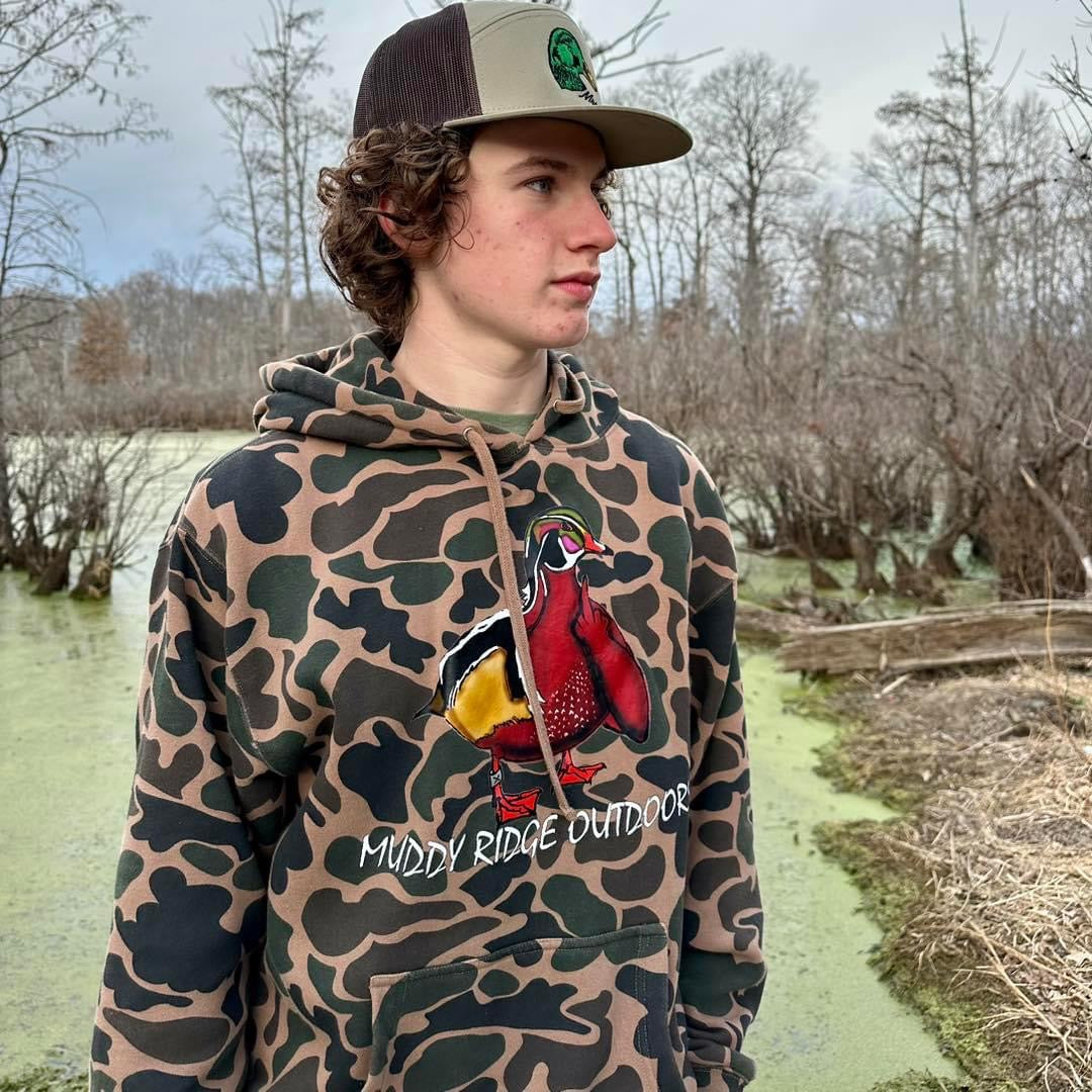 Duck U Wood Duck - Duck Camo Hoodie